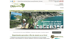 Desktop Screenshot of dnaventura.com.br